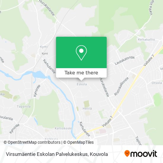 Virsumäentie Eskolan Palvelukeskus map