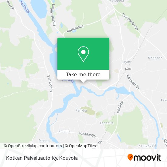 Kotkan Palveluauto Ky map