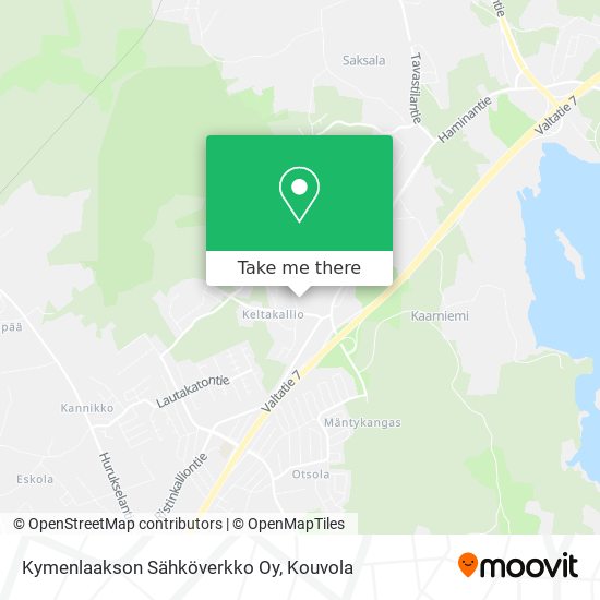 Kymenlaakson Sähköverkko Oy map