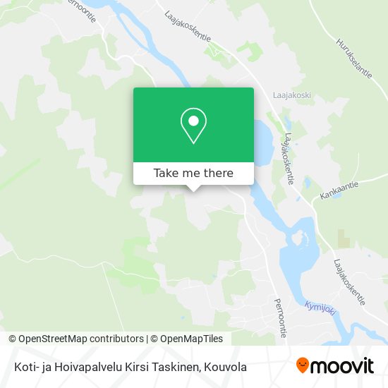Koti- ja Hoivapalvelu Kirsi Taskinen map