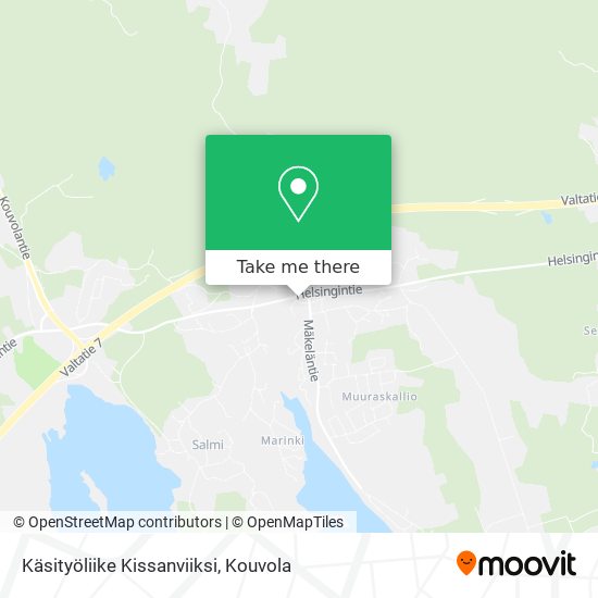 Käsityöliike Kissanviiksi map