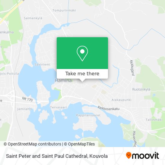 Saint Peter and Saint Paul Cathedral map
