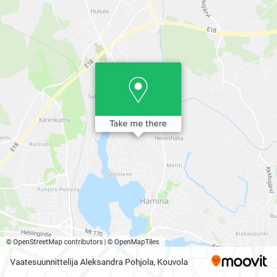 Vaatesuunnittelija Aleksandra Pohjola map