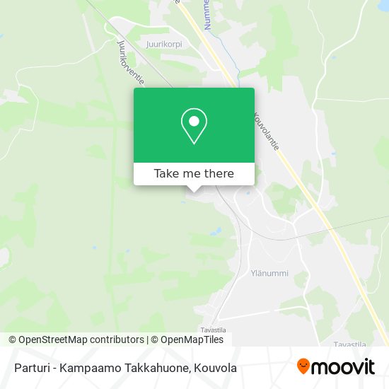 Parturi - Kampaamo Takkahuone map