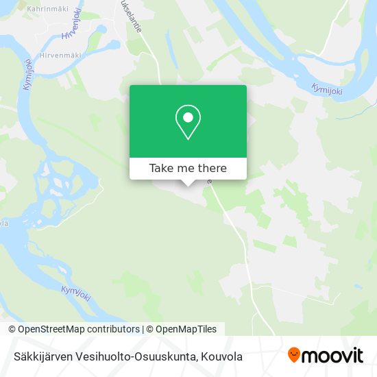 Säkkijärven Vesihuolto-Osuuskunta map