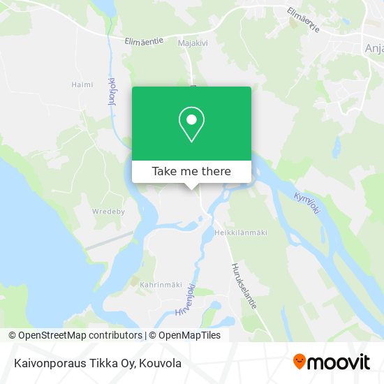 Kaivonporaus Tikka Oy map