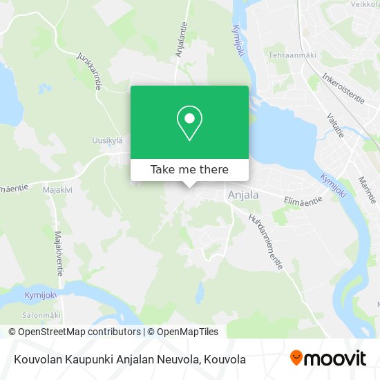 Kouvolan Kaupunki Anjalan Neuvola map