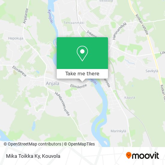Mika Toikka Ky map