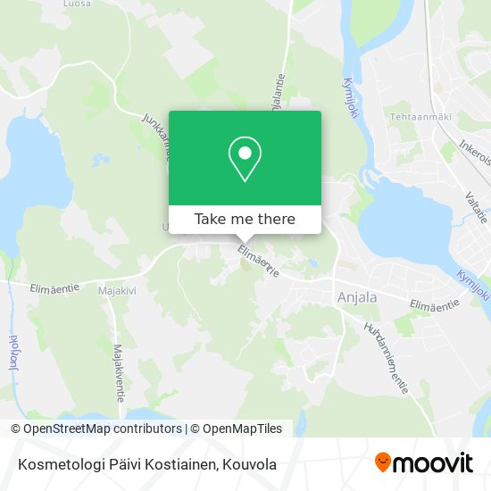 Kosmetologi Päivi Kostiainen map