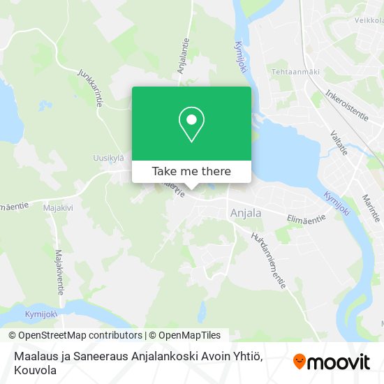 Maalaus ja Saneeraus Anjalankoski Avoin Yhtiö map