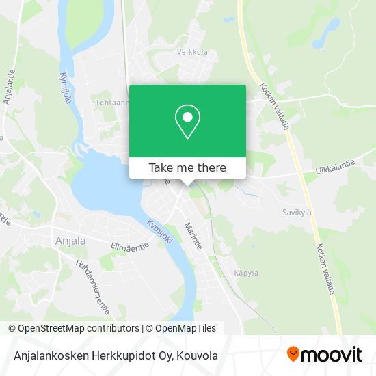 Anjalankosken Herkkupidot Oy map