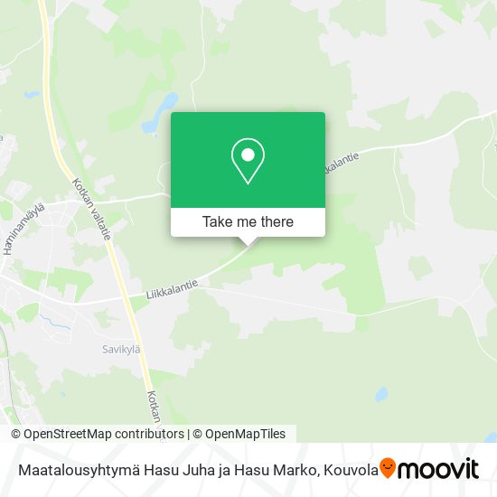 Maatalousyhtymä Hasu Juha ja Hasu Marko map