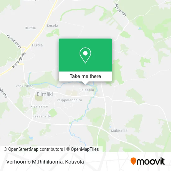 Verhoomo M.Riihiluoma map