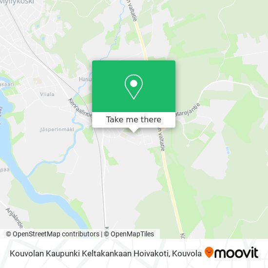 Kouvolan Kaupunki Keltakankaan Hoivakoti map