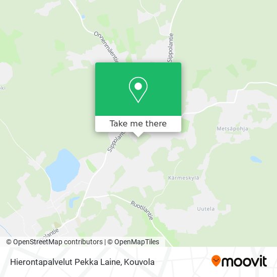 Hierontapalvelut Pekka Laine map