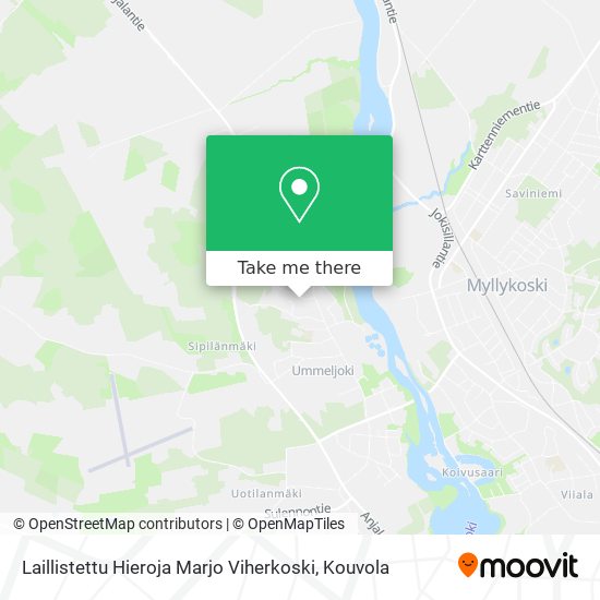 Laillistettu Hieroja Marjo Viherkoski map