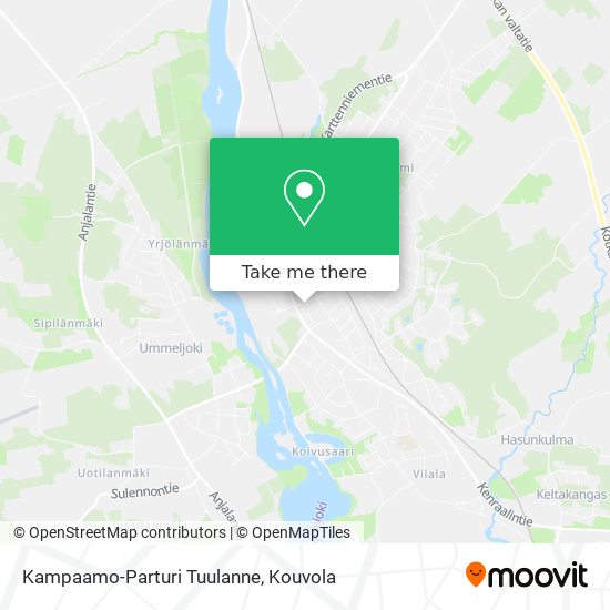 Kampaamo-Parturi Tuulanne map
