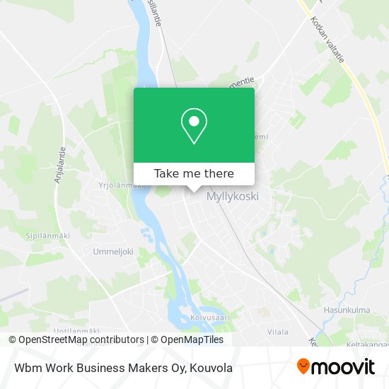 Wbm Work Business Makers Oy map
