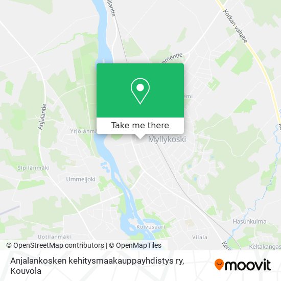 Anjalankosken kehitysmaakauppayhdistys ry map
