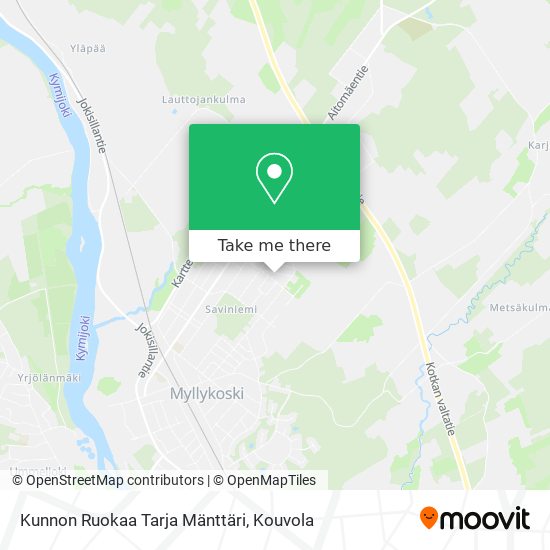 Kunnon Ruokaa Tarja Mänttäri map