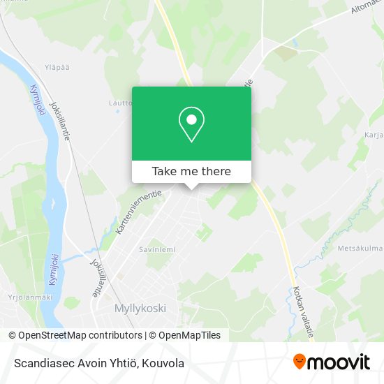 Scandiasec Avoin Yhtiö map