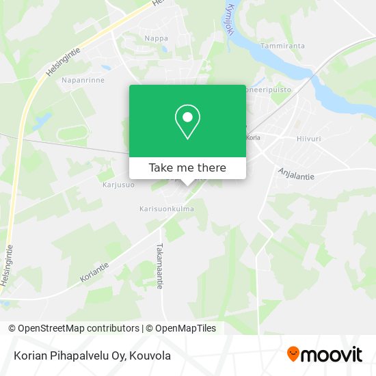 Korian Pihapalvelu Oy map