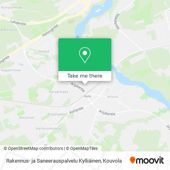 Rakennus- ja Saneerauspalvelu Kylliäinen map