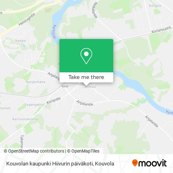 Kouvolan kaupunki Hiivurin päiväkoti map