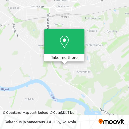 Rakennus ja saneeraus J & J Oy map