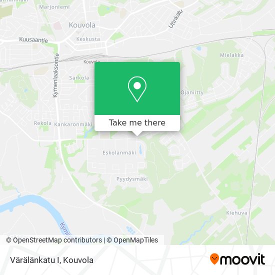 Värälänkatu I map