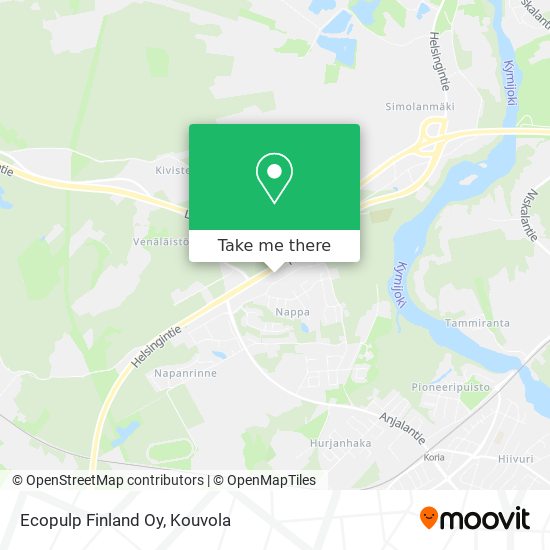 Ecopulp Finland Oy map