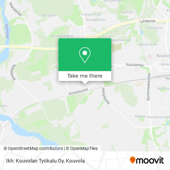 Ikh: Kouvolan Työkalu Oy map