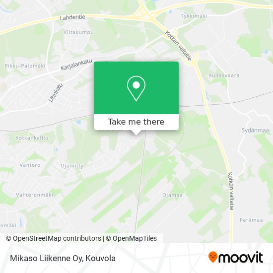 Mikaso Liikenne Oy map