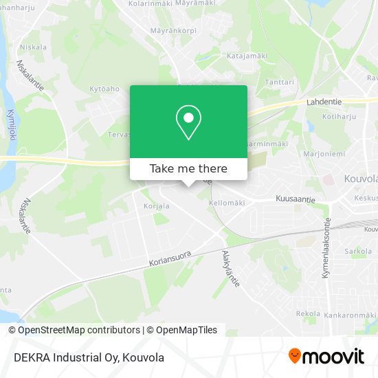 DEKRA Industrial Oy map