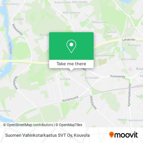 Suomen Vahinkotarkastus SVT Oy map