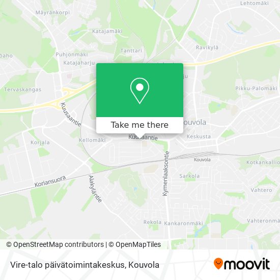 Vire-talo päivätoimintakeskus map