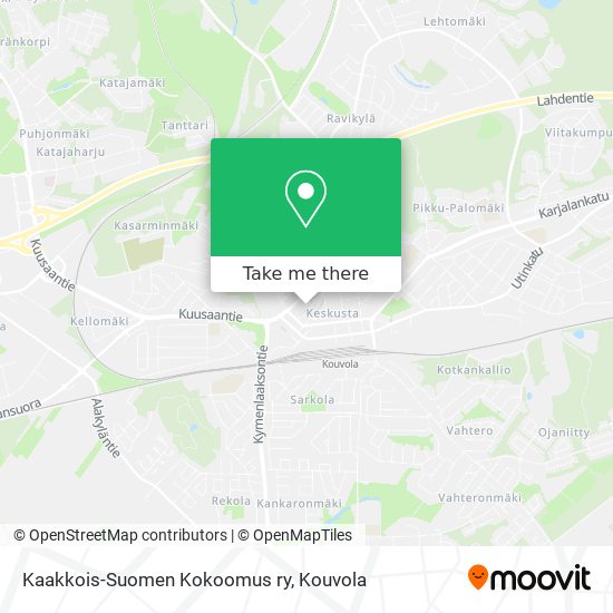 Kaakkois-Suomen Kokoomus ry map