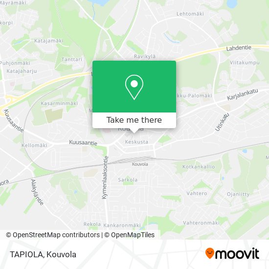 TAPIOLA map