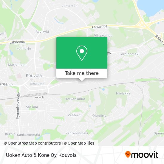 Uoken Auto & Kone Oy map