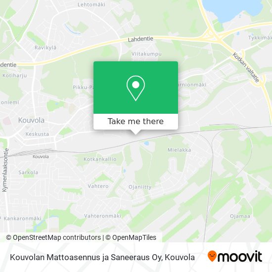 Kouvolan Mattoasennus ja Saneeraus Oy map