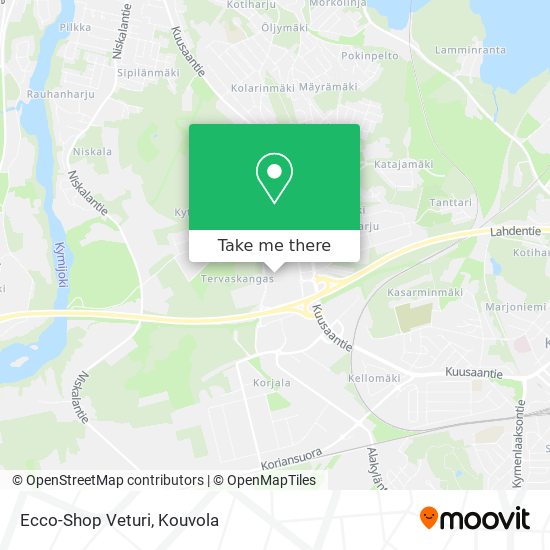 Ecco-Shop Veturi map