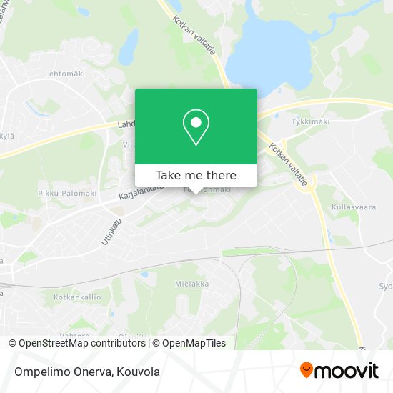 Ompelimo Onerva map