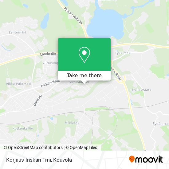 Korjaus-Inskari Tmi map