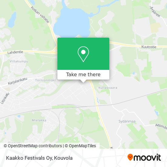 Kaakko Festivals Oy map