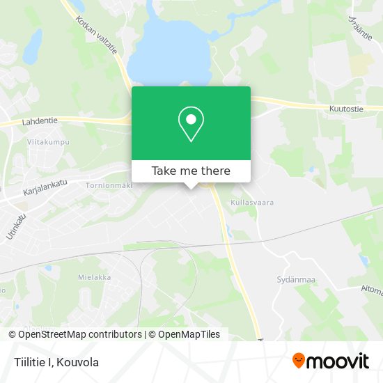 Tiilitie I map