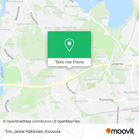 Tmi Janne Häkkinen map