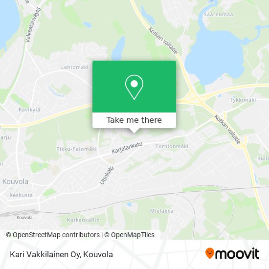 Kari Vakkilainen Oy map