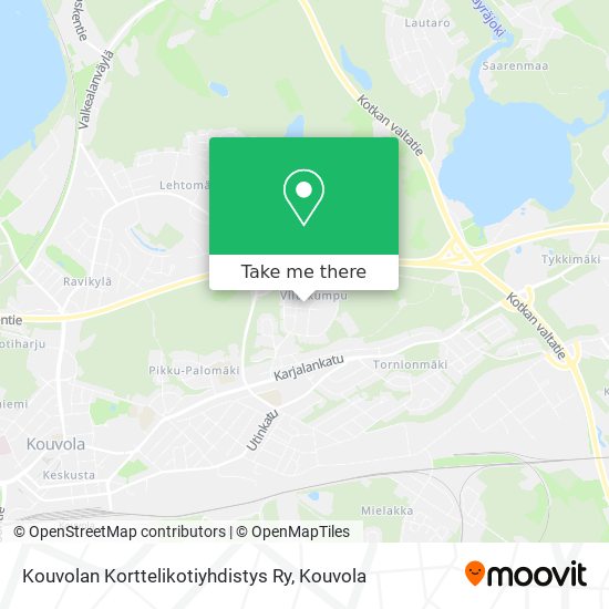 Kouvolan Korttelikotiyhdistys Ry map