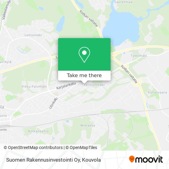Suomen Rakennusinvestointi Oy map