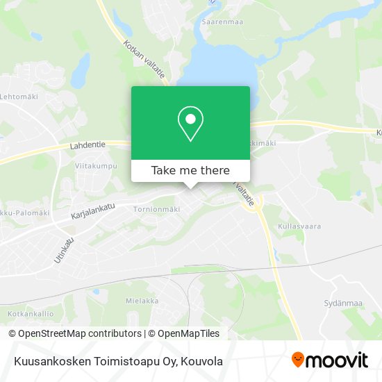 Kuusankosken Toimistoapu Oy map